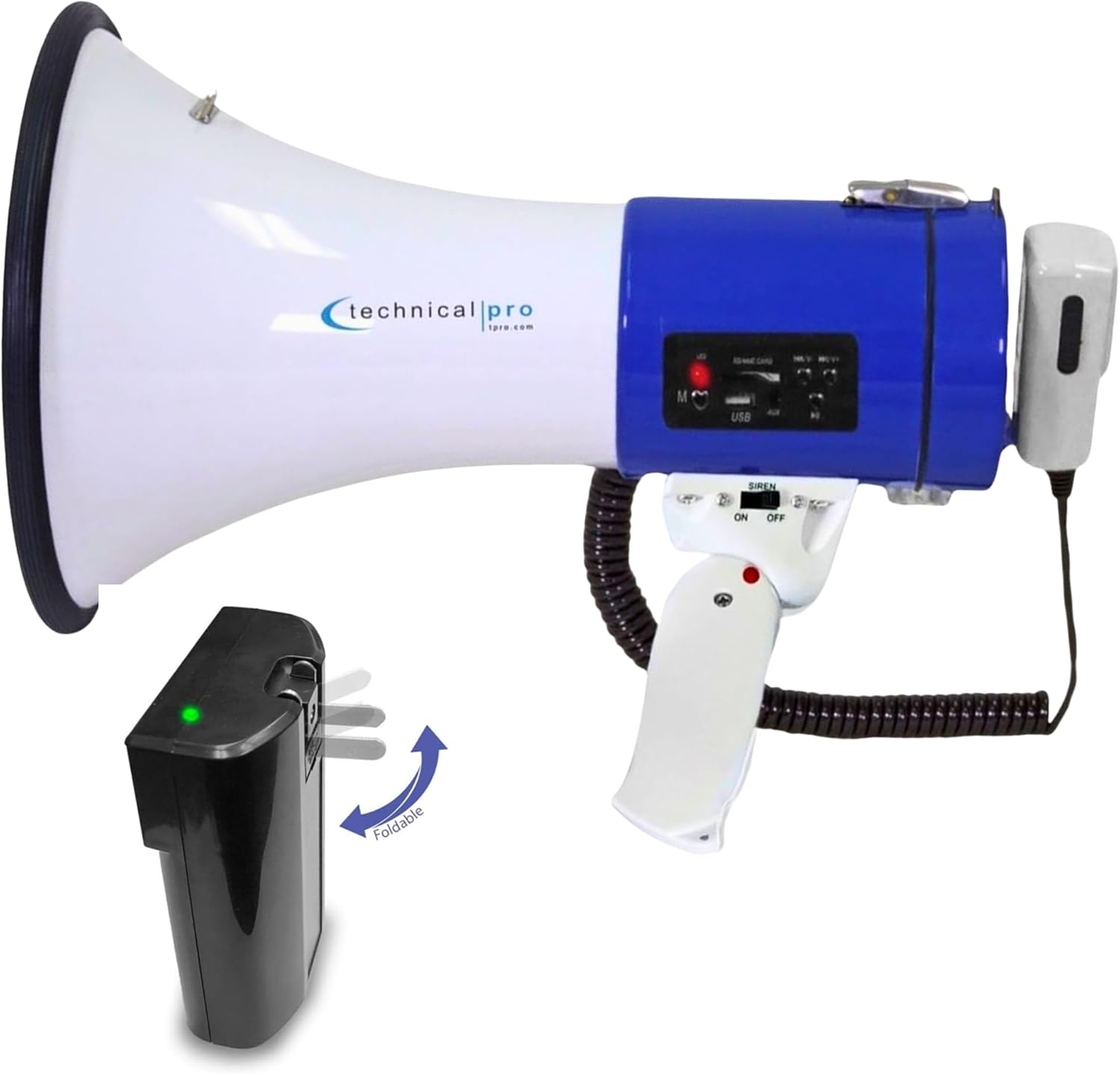 40W recharegable Megaphone with recording - Gallery 10