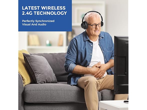 Wireless TV Headphones
