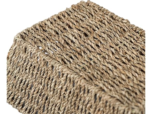 Sukkiri Homu Trapezoid Storage Basket with Handle, Set of 2 