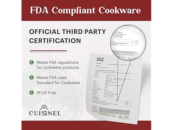 Cuisinel Cast Iron Dutch Oven 7-Quart