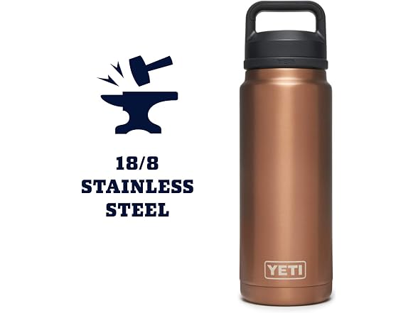 YETI Rambler 26oz Bottle, Copper