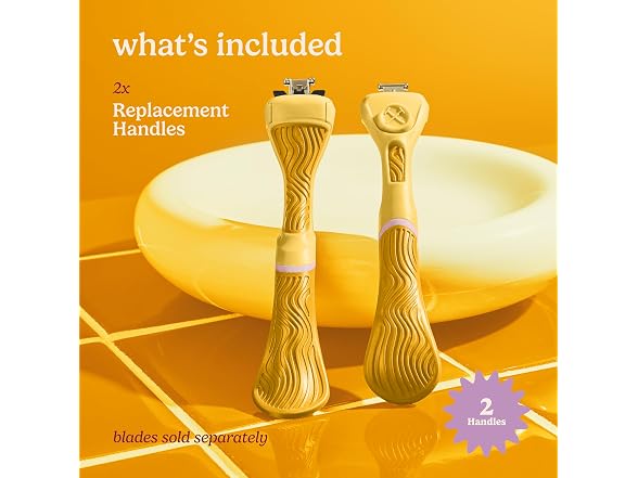 Dollar Shave Club For Women Yellow Replacement