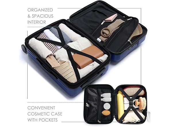 TravelArim 22 Inch Carry On Luggage