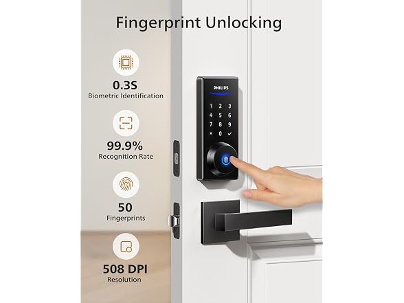 Philips DDL210-1H-L Phlips Keypad Front Door Lock - Gallery 2