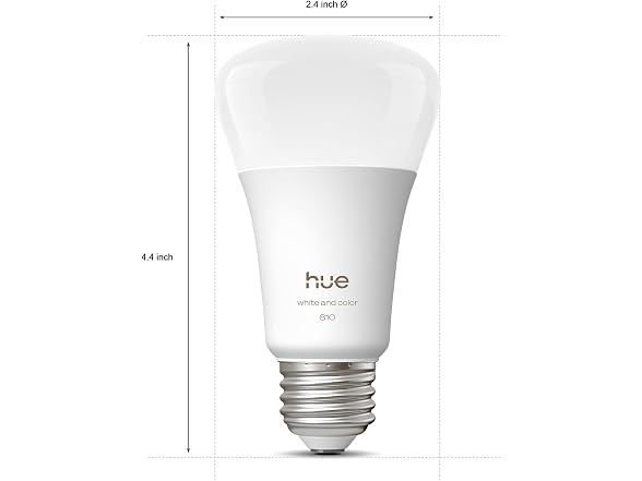 Philips Hue Smart LED A19 Bulb 2-Pack