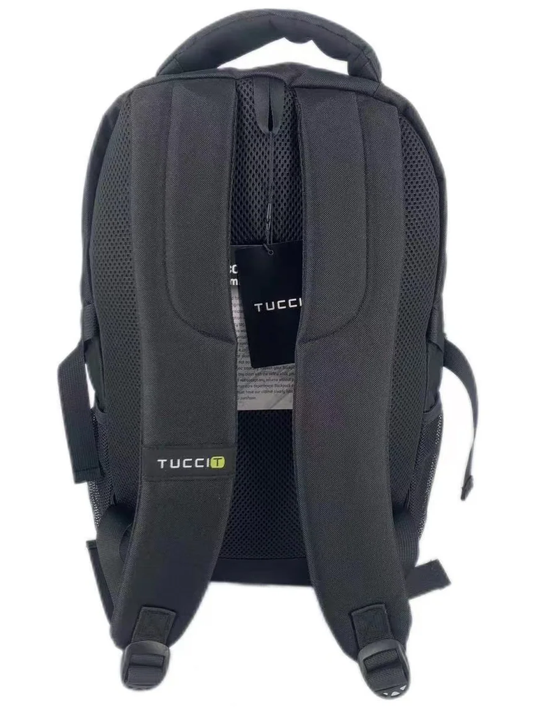 Tucci Italy T0564-18.11in-BLK TUCCI Italy Scout Backpack - Gallery 6