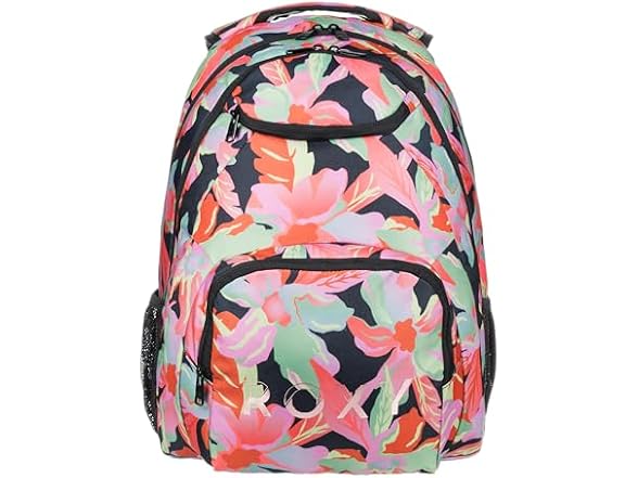 Roxy Women's Shadow Swell Backpack Anthracite The Moves Floral