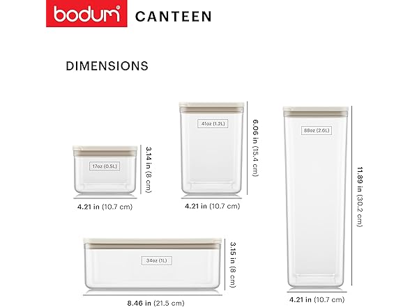Bodum Canteen Storage Jar Set