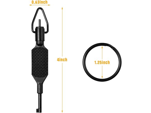 Jotovo (Standard) Flat Knurled Swivel Key