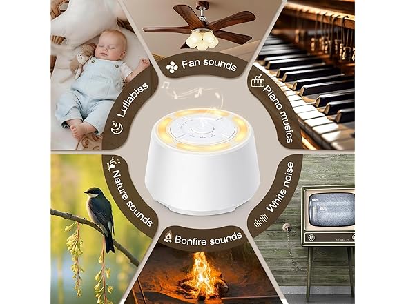 UKLIFE White Noise Sound Machine