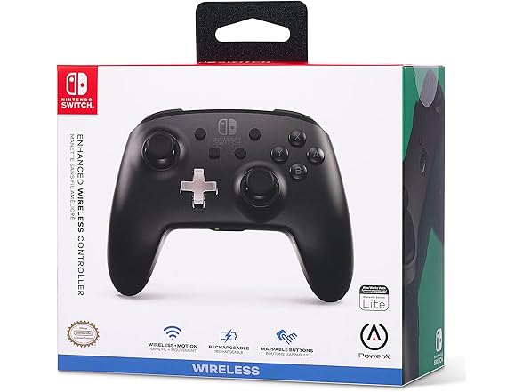 PowerA Enhanced Wireless Controller for Nintendo Switch/Switch 2/Switch Lite/OLED