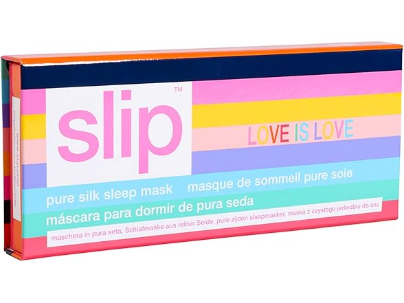 SLIP Slip Silk Sleep Mask, Love is Love (One