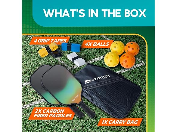 Outdoor Cruiser Pickleball Paddle Set – USAPA