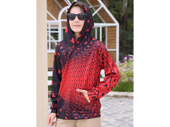 Raisevern Boys (8-11) Cool 3D Pullover Hoodie
