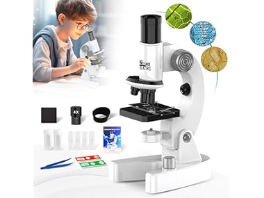 $24.99, Was $49.99, 50% Off! Children’s Microscope Science Kit dealfomo