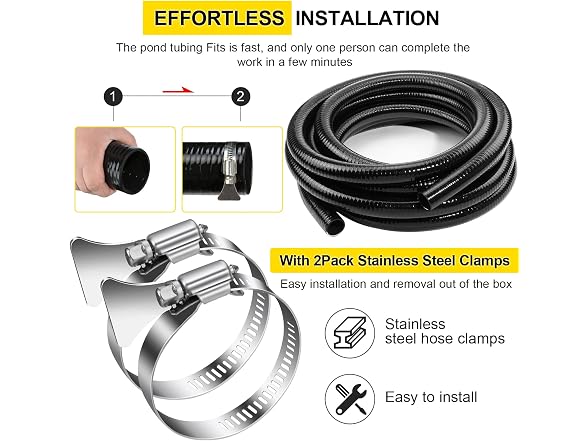 Doniks Flexible PVC Pipe ID1.5"