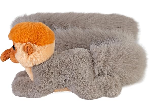 Wild Republic Tailkins Proboscis Monkey, Stuffed Animal