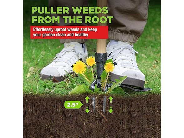 WORKPRO Weed Puller Tool Pick Color