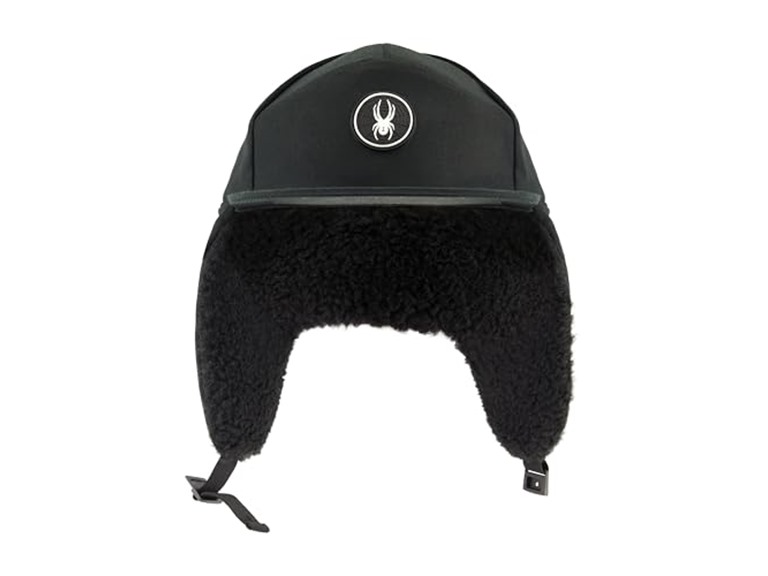 Spyder Mens Sherpa Ear Flap Panel Hat - Gallery 4
