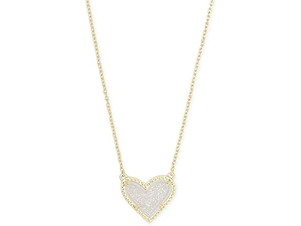 Womens Ari Heart Pendant Necklace