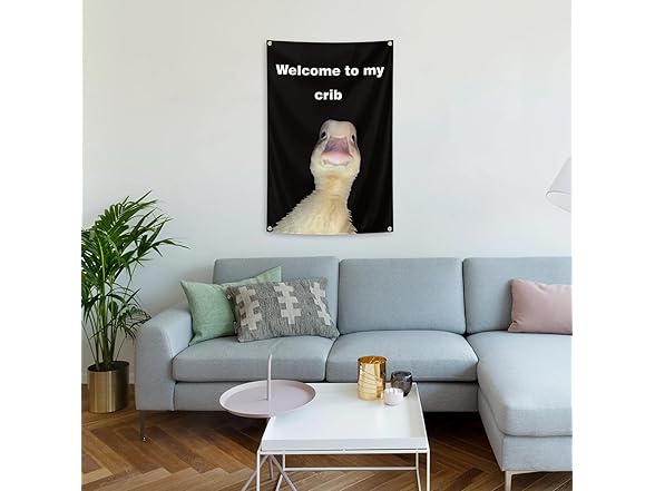 Generic Welcome to My Crib Flag