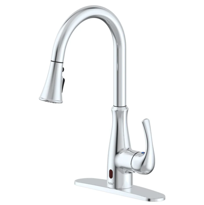 FLOW Hands-Free Motion Sensing Faucet, Chrome - Gallery 9