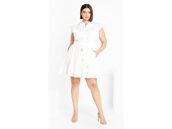 City Chic White Dress (12)