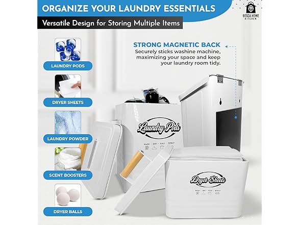 Laundry Room Decor Organization