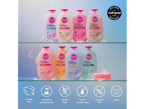eos Cashmere Body Wash Pink Champagne
