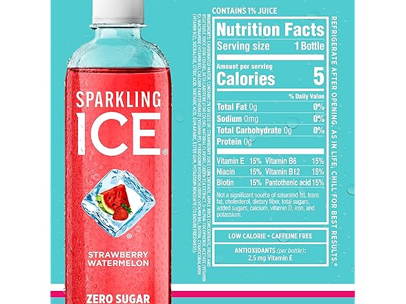 12PK Sparkling Ice Blue Variety Pack, Zero Sugar