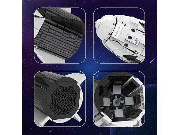 Dragon2 Space Rocket Ship Building