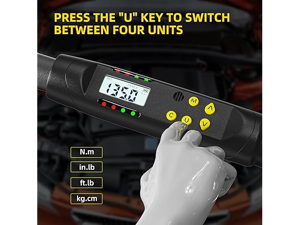 TAGVIT Digital Torque Wrench 1/2 Inch