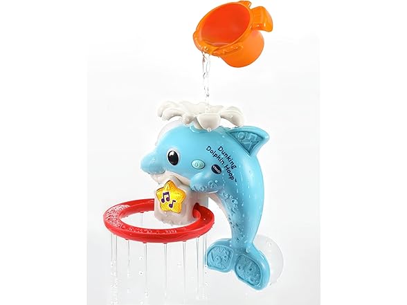 VTech Dunking Dolphin Hoop Bath Toy
