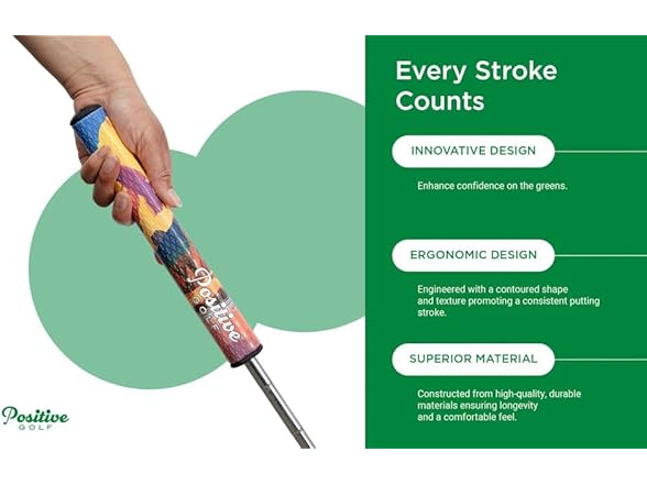 Positive Golf, Yosemite Putter Grip. 3.0