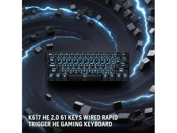 Redragon K617 HE Hall-Effect Gaming Keyboard