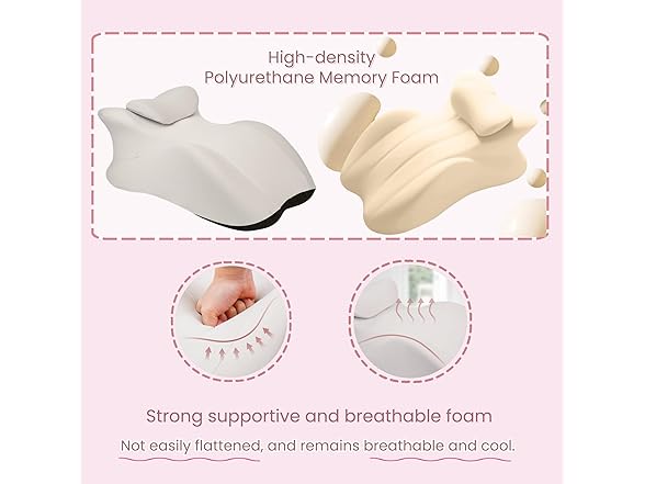 Memory Foam Ergonomic Wedge Pillow