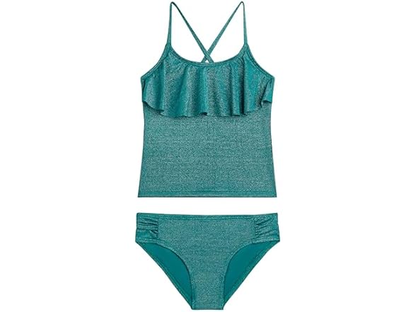 Kanu Surf Charlotte Flounce Tankini Beach Swimsuit