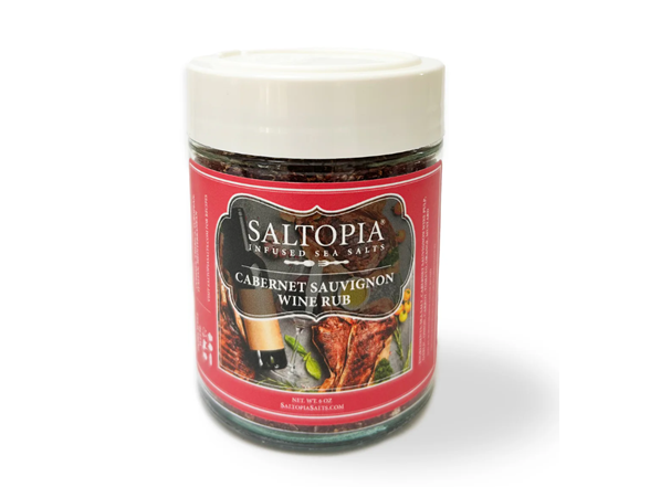 (4pk) Wine Lovers Infused Sea Salts Gift Set