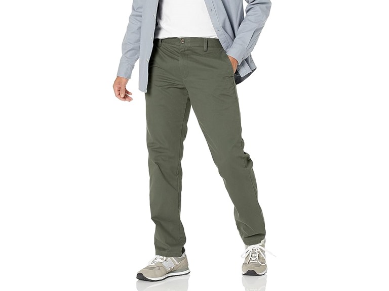 Amazon Essentials Men's Slim-Fit Wrinkle-Resistant Flat-Front Chino Pant