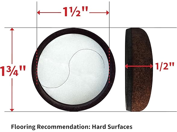 SOFTTOUCH Super Sliders 4 Pack – 2"