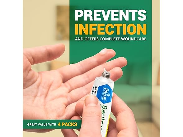 MED PRIDE Bacitracin with Zinc Ointment, 1 oz