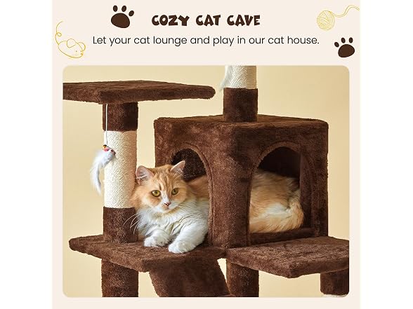 MWPO 63.8 In Multi-Level Cat Tree for Large