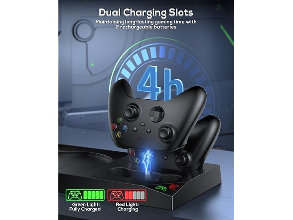 MENEEA Cooling Fan Stand Xbox Series X