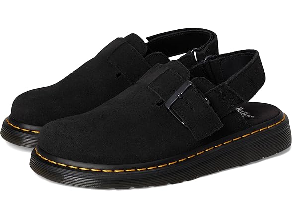 Dr. Martens Men's Jorge II Suede Slingback Mules