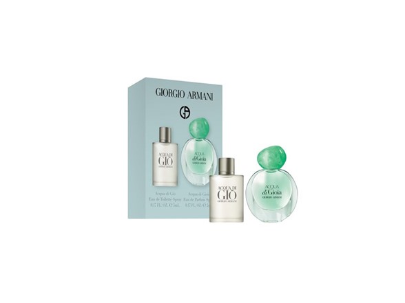 Gio/Giorgio Armani 2 Pc. Mini Set Acqua Di Gio Men EDT