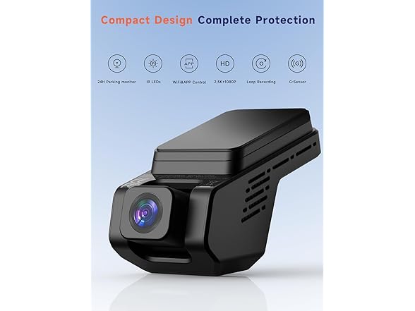 TUIFAC 2.5K+1080P Dual Camera