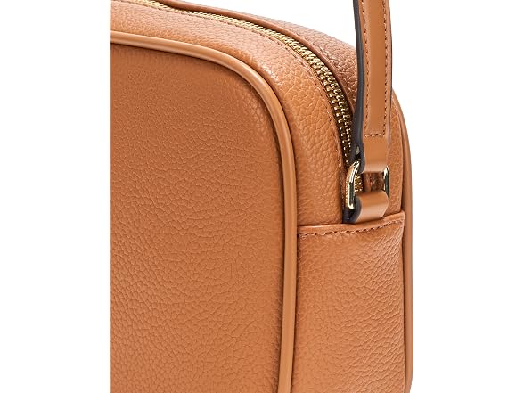 HALSTON H Jerry Embossed Pebble Top Zip Crossbody