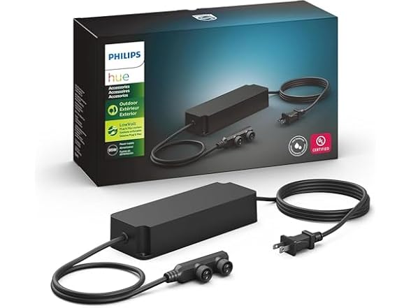 Philips Hue Outdoor 100W Power Supply Black