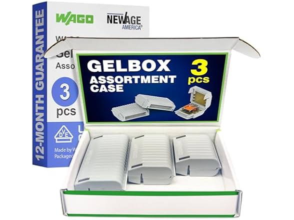 New Age America  WAGO 3pc Gelbox