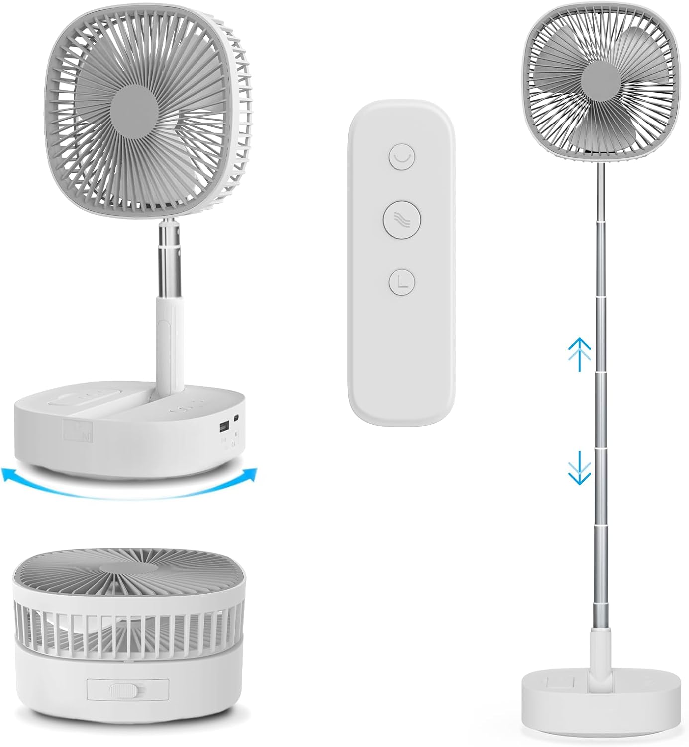 Portable Oscillating Pedestal Fan - Gallery 11